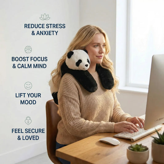 Pandie Weighted Hug Plush