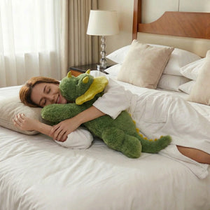 Hugsio Dino weighted stuffed dinosaur - anxiety relief plush toy