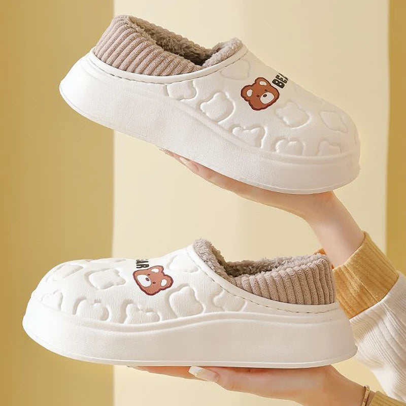 Waterproof Winter Slippers - Indoor/Outdoor