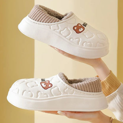 Waterproof Winter Slippers - Indoor/Outdoor