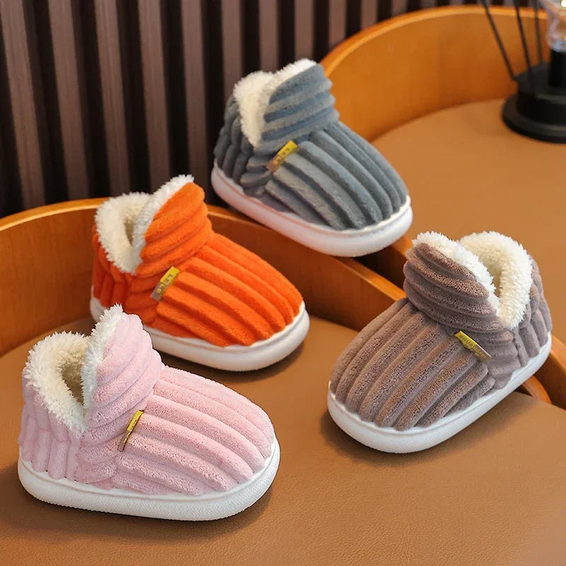 Kids Winter Slippers - Non-Slip