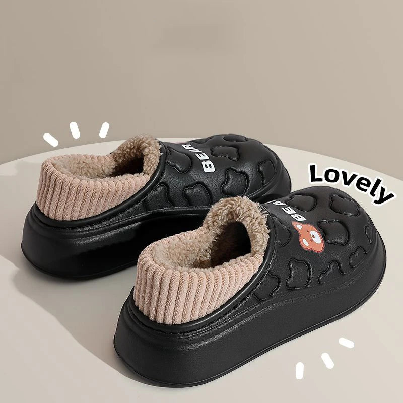 Waterproof Winter Slippers - Indoor/Outdoor