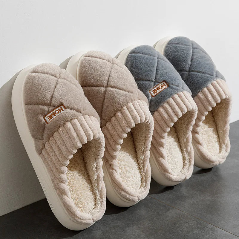 Plush Winter Slippers