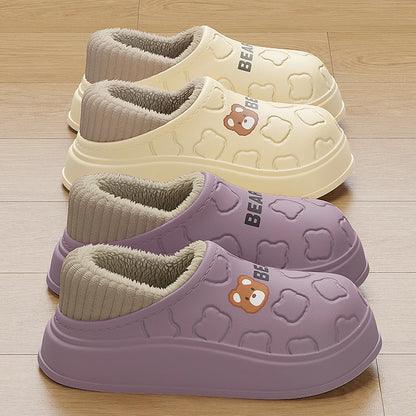 Waterproof Winter Slippers - Indoor/Outdoor