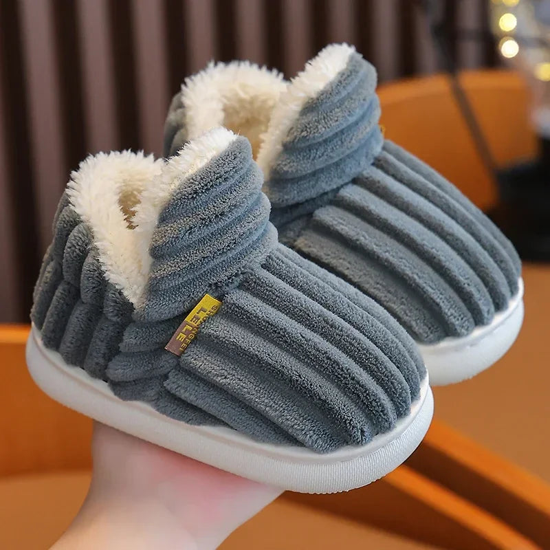 Kids Winter Slippers - Non-Slip