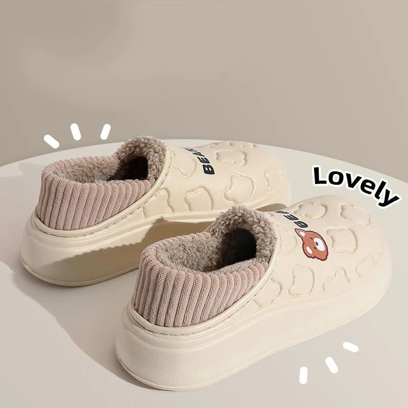 Waterproof Winter Slippers - Indoor/Outdoor