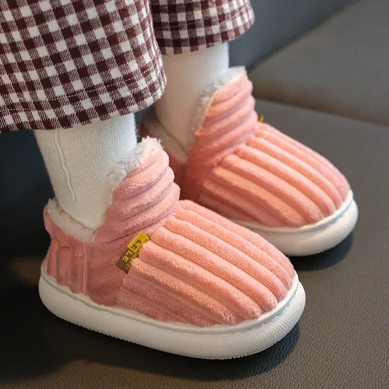 Kids Winter Slippers - Non-Slip