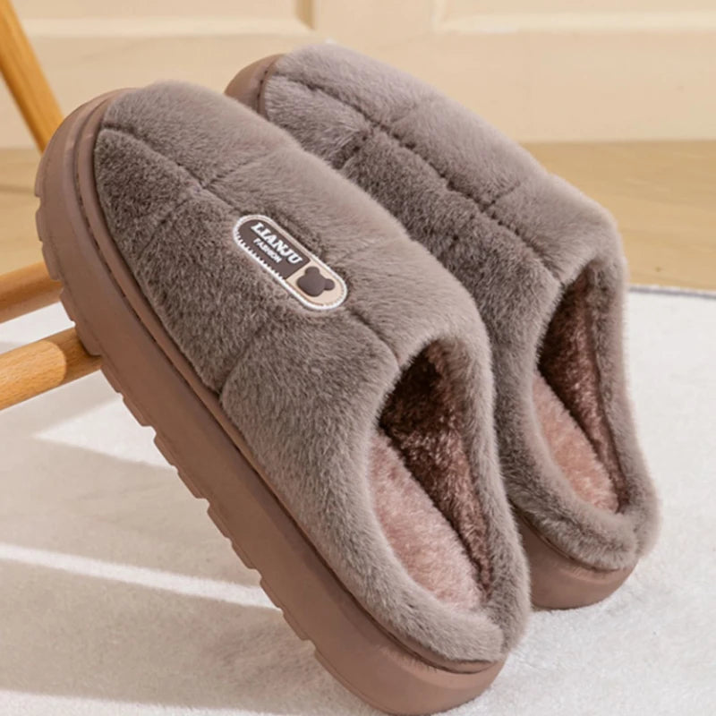 Warm Winter Slippers - Non-Slip