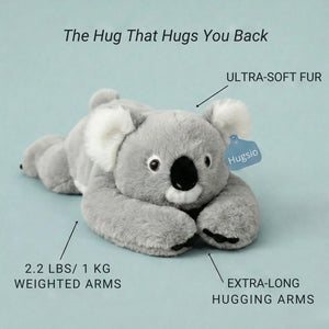 Hugsio Kodie the Koala weighted companion - feel the hug sensation